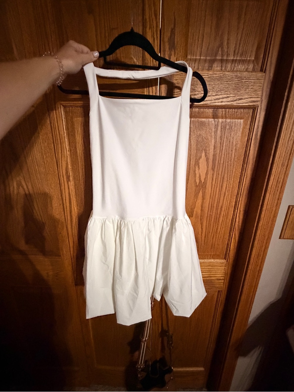 Abercrombie & Fitch YPB White Mini Active Dress